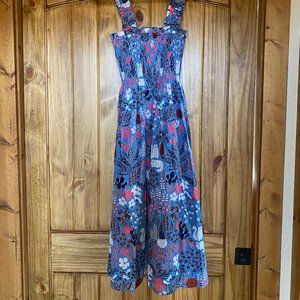 kate spade garden posy smocked dress